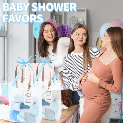 Miniatura 5 de 85 piezas de premios de baby shower para ganadores del juego, regalos de baby shower, incluyendo diadema, cepillo para el pelo, espejos, caja