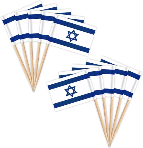 Miniatura 39 de ZXvZYT Banderas de palillos de dientes cubanos con bandera de Cuba, decoración pequeña para cupcakes de Cuba, decoración de frutas y cóctel