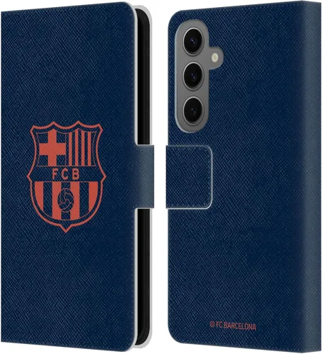 Miniatura 107 de Head Case Designs Funda de piel con licencia oficial del FC Barcelona Barca Crest Graphics para Samsung Galaxy A06 4G