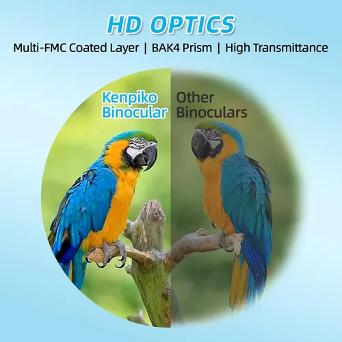 Miniatura 4 de Prismáticos de 8 x 30 para adultos, binoculares compactos de alta potencia para viajes, senderismo, concierto, crucero, caza, observación de aves
