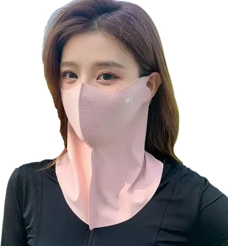 Miniatura 12 de Summer Cooling Neck Gaiter Face Mask for Women, UPF 50+ UV Protection, Breathable Ice Silk Sun Protection Mask