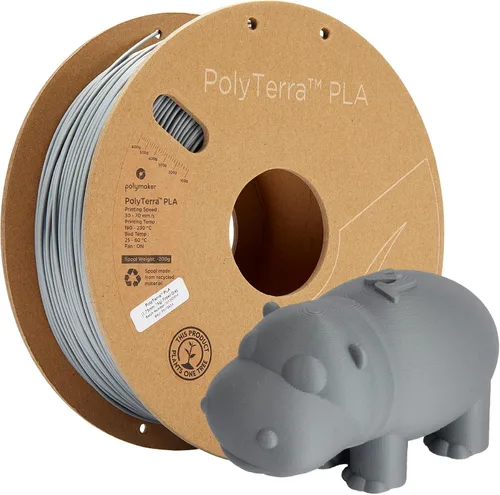 Miniatura 36 de Polymaker Panchroma Filamento de impresora 3D PLA negro, 0.069 in, carrete de 2.2 libras, fácil de imprimir, impresión de alta velocidad, sin