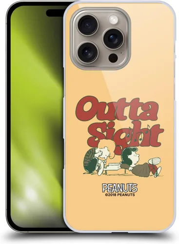 Miniatura 91 de Head Case Designs Funda rígida con licencia oficial de Peanuts Snoopy Woodstock Far Out Woodstock 50th compatible con Apple iPhone 15 Plus