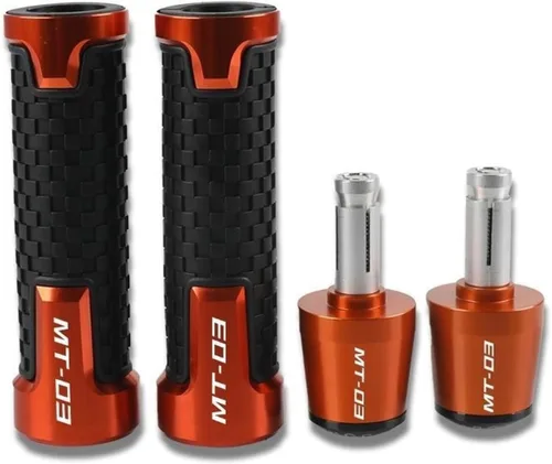 Miniatura 11 de Motorcycle for Y&AMAHA MT03 2015 2016 2017 2018 2019 2020 MT 03 MT-03 2005-2006 Motorcycle 7/8" 22mm Handle Grips Handlebar Grip Ends Plug