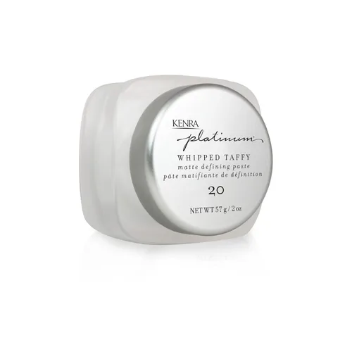 Kenra Platinum Whipped Taffy 20 | Pasta de definición mate | Ofrece un acabado ultra mate y firme | Esculpe, suaviza y texturiza estilos | Todo tipo