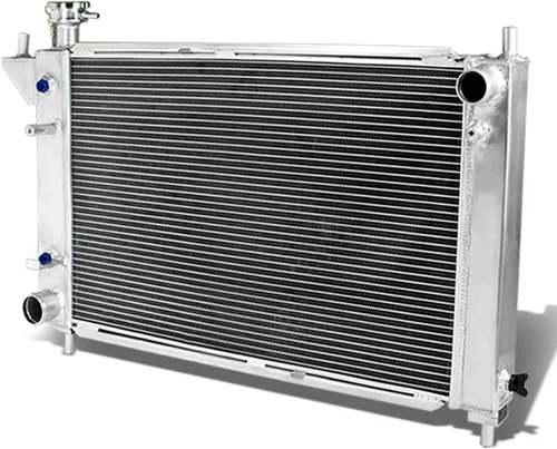 Miniatura 8 de DNA Motoring RA-F10061-L6-3 - Radiador de aluminio completo de 3 filas compatible con Ford F-100 61-64 / F-250 / F-350 Pickup
