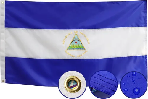 Miniatura 11 de Bandera de Australia de doble cara de 3 x 5 para exteriores, banderas australianas, nailon 210D resistente, estrellas bordadas, rayas cosidas