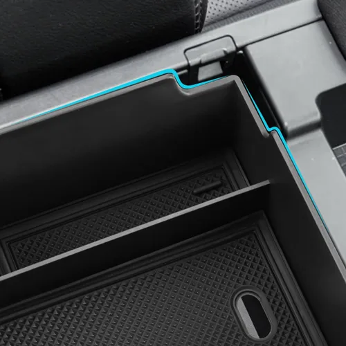 Miniatura 6 de MARCHFA Bandeja organizadora de consola central compatible con Hyundai Ioniq 2023 2024 2025 2026 6 accesorios bandeja de reposabrazos organizador