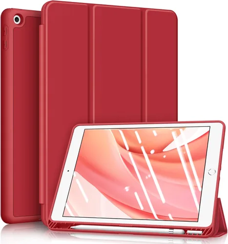 Miniatura 13 de Fintie SlimShell - Funda para iPad de 9ª/8ª/7ª generación (modelo 2021/2020/2019) de 10.2 pulgadas - [Soporte para lápices incorporado] Cubierta