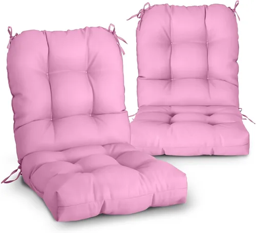 Miniatura 33 de EAGLE PEAK Cojín Acolchado para Silla de Exterior/Interior para Asiento/Respaldo, Juego de 1, 42'' x 21'', Azul Claro