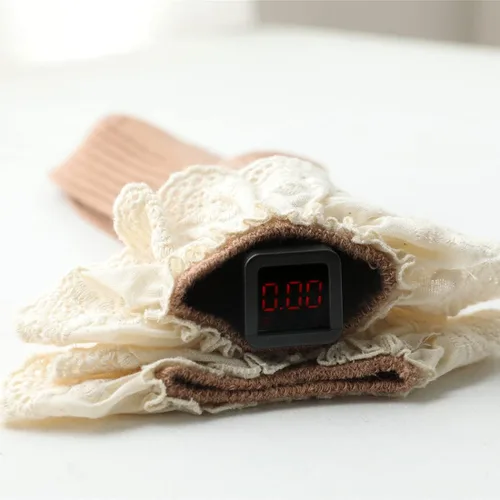 Miniatura 9 de Calcetines largos con volantes para bebés y niñas de 6 a 12 meses