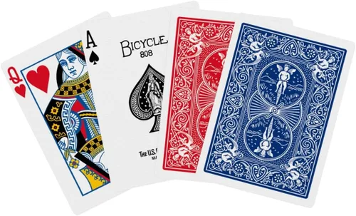 Miniatura 11 de Bicycle Naipes Standard Rider Back, tamaño de póquer, paquete de 12, mazos clásicos de cartas para póquer, blackjack, juegos de casino y noche