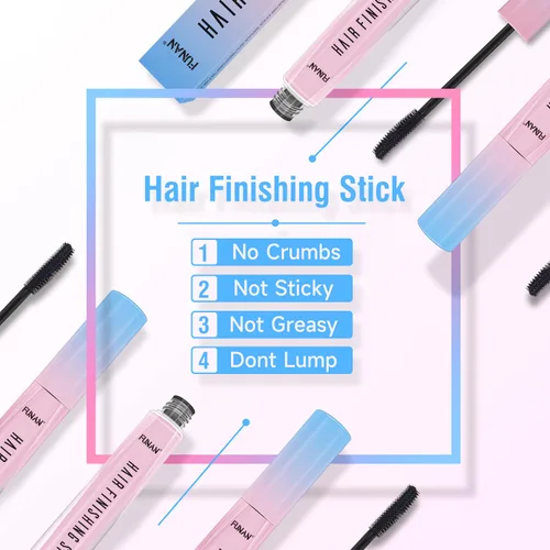 Miniatura 5 de SUOFEIYA Barra de acabado de cabello, 1 paquete, Flyaway Feel Stick Hair, crema de acabado de cabello pequeño roto, no grasa y no pegajosa