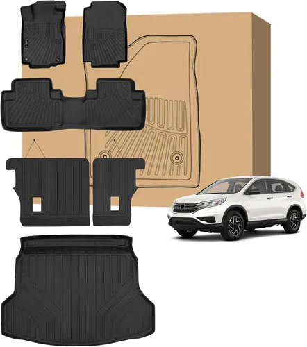 Miniatura 43 de Tapetes de suelo Peleus para Mercedes-Benz Sprinter 2500/3500 2025-2019, solo para furgoneta de carga, forros personalizados de goma TPE para todo