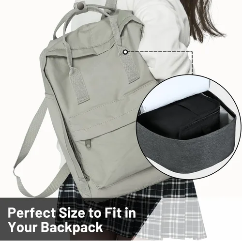 Miniatura 6 de MIER Lonchera térmica para hombres, mujeres y niños, portátil, pequeña, para 9 latas, mini hielera térmica compacta para escuela, trabajo, picnic