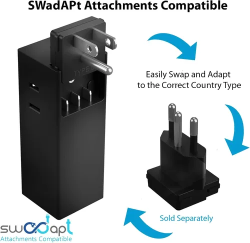 Miniatura 3 de Ceptics SWadAPt - Accesorio tipo J solamente, funciona con dispositivos compatibles Ceptics SWadAPt, la unidad real se vende por separado