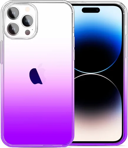 Miniatura 18 de JJGoo Funda compatible con iPhone 14 Pro Max transparente, protectora, a prueba de golpes, delgada y fina, cubierta de parachoques suave, fundas