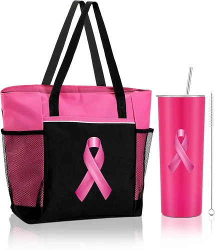 Miniatura 7 de Paterr Paquete de 2 bolsas y bolsas de quimioterapia para mujeres para el cáncer de mama, accesorios para el cáncer de mama