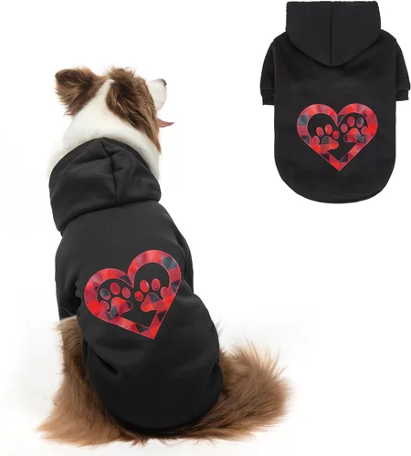Miniatura 13 de SCENEREAL Sudadera de seguridad con capucha para perros grandes, medianos y pequeños, para niños y niñas, disfraz de perro suave con agujero para #1