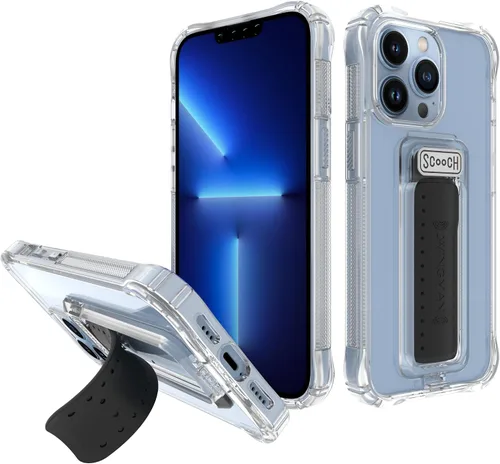 Miniatura 44 de Scooch® para iPhone 15 Pro Max Funda con Soporte, Funda Kickstand Wingman 5-en-1, Protección contra Caídas de Grado Militar, Kickstand Desplegable