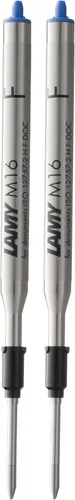 Miniatura 11 de Lamy Recambio de bolígrafo M16 con gran capacidad, metal - Recambio original para todos los modelos de bolígrafo - Indeleble - Ancho de línea ancha