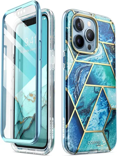Miniatura 9 de i-Blason Cosmo - Funda para iPhone 13 Pro Max [Protector de Pantalla Integrado] [Protección de Grado Militar] Funda Protectora Delgada de Cuerpo