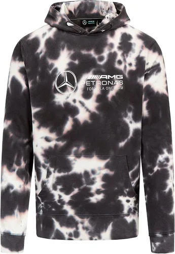 Mercedes AMG Petronas F1 Unisex Tie-Dye Hoodie