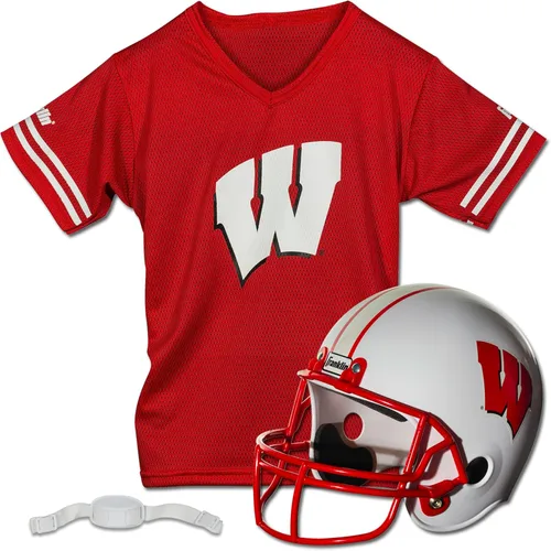 Miniatura 34 de Franklin Sports NCAA Kids College Football Helmet + Jersey Sets - NCAA Team Youth Football Helmet + Uniform Costume Set