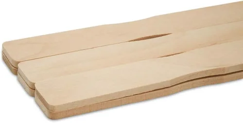 Palos de pintura de 9 pulgadas, caja de 25 agitadores de pintura de madera dura, paletas de mezcla de madera para epoxi o resina, marcadores de