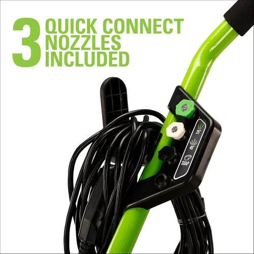 Miniatura 10 de Greenworks 2000 Max PSI @ 1.1 GPM (13 Amp) Lavadora a presión eléctrica GPW2000-1RG