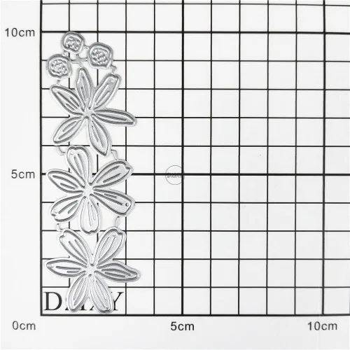 Miniatura 3 de DzIxY Troqueles de corte de metal de seis pétalos, flores, para hacer tarjetas, papel de gofrado, juegos de troqueles, álbum, plantillas