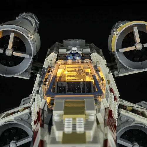Miniatura 9 de Kit de iluminación LED Briksmax para LEGO-75355 X-Wing Starfighter – Compatible con modelo de bloques de construcción Lego Star Wars – no incluye