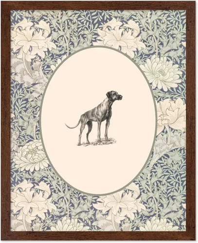 Miniatura 13 de Poster Master Póster Vintage de Cocker Spaniel Inglés - Impronta Retro de Perro - Arte Floral - Arte de Cachorros - Arte para Amantes de Animales