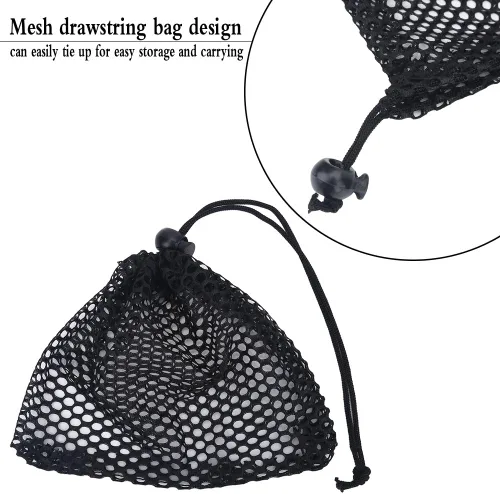 Miniatura 6 de V GEBY Bolsa de malla de nailon para pelotas de golf, gimnasio, ducha, juguetes de lavado, buceo