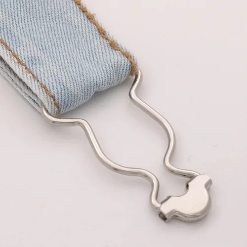 Miniatura 4 de BIKICOCO Hebillas de tirantes en general, 1 pulgada de ancho inferior, para coser enterizos 20 unidades de plata.
