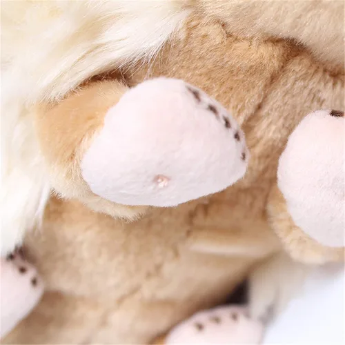 Miniatura 4 de TAMMYFLYFLY Erizo realista de peluche, erizo del desierto, modelo de animal lindo (6 pulgadas) (6 pulgadas (paquete de 1))