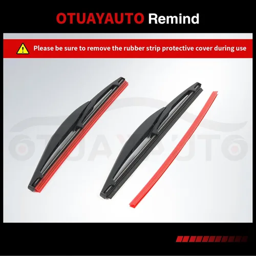 Miniatura 3 de OTUAYAUTO Escobilla de limpiaparabrisas trasera de 10 pulgadas H250 de repuesto para Honda HRV 2016-2022, Mitsubishi Outlander Sport 11-22, Infiniti
