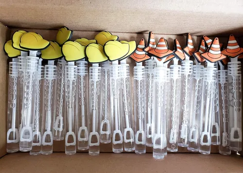 Miniatura 7 de Mini varitas de burbujas, suministros de recuerdos de fiesta de burbujas para niños y niñas, decoraciones de fiesta de cumpleaños y regalos