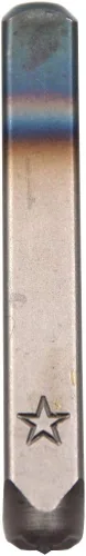 Miniatura 36 de Juego de 27 sellos de acero resistente con letras mayúsculas de 3/64" 1mm, kit de punzones de alfabeto para estampado a mano de caracteres, código
