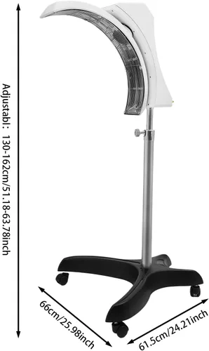 Miniatura 5 de Professional Standing Hair Dryer Vertical Hair Color Processor, 850W U-Shaped Heating with Digital Timer & Adjustable Height, Commercial Salon Hair