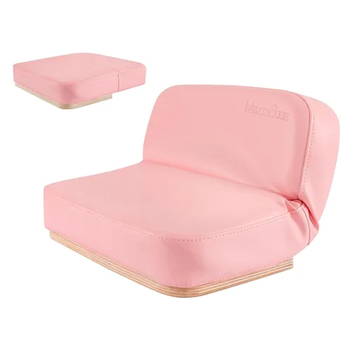 Miniatura 10 de MelodySusie Reposabrazos plegable para uñas tecnológicas de uñas, cojín de manicura ajustable de 5 niveles, almohada grande de piel sintética