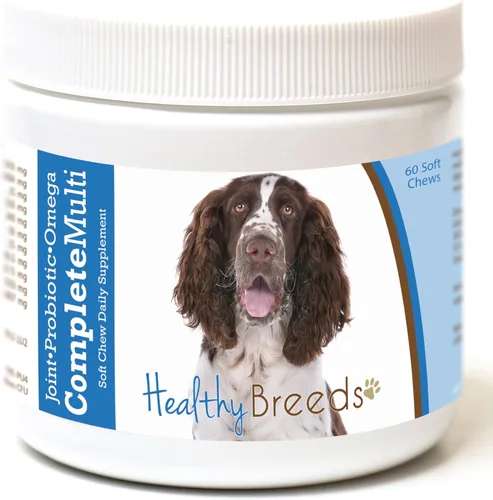 Miniatura 131 de Healthy Breeds Pug todo en uno multivitamínico suave masticable 60