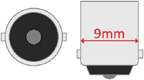 Miniatura 2 de CEC Industries #3894 Bombillas 12 V, 3 W, base BA9s, forma T2-3/4 (caja de 10)