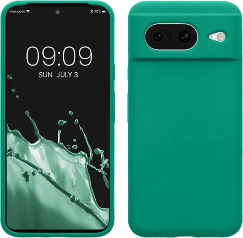 Miniatura 69 de kwmobile Funda compatible con Google Pixel 7 - Funda de silicona TPU con acabado suave - Piedra antigua