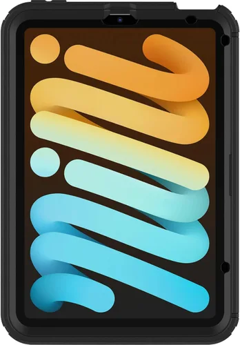 Miniatura 4 de OtterBox Defender Series - Funda para iPad mini (6ª generación), color negro, resistente, duradera, protección multicapa, resistente, duradera