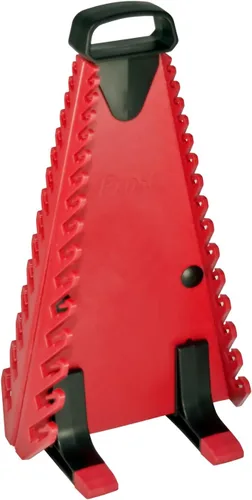 Miniatura 5 de Ernst Manufacturing - Torre de herramientas de llave inglesa 5224, 24 herramientas rojas