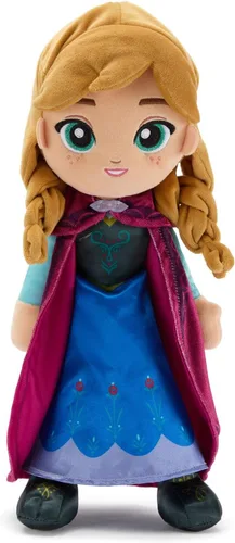 Miniatura 11 de Disney Store - Muñeca oficial de princesa de Disney en peluche, Tiana, mediana 14 pulgadas, de peluche suave con características bordadas, juguetes