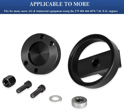 Miniatura 4 de Instalador de sello principal trasero JDG476 JDG477 JDG478 se adapta para John Deere 270 404 466 6076 7.6L 8.1L motor, reemplazo de la herramienta