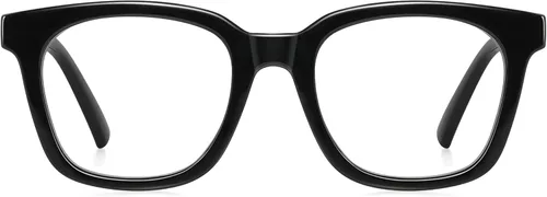 Miniatura 13 de Lentes con bloqueo de luz azul para hombres y mujeres, anteojos de moda de gran tamaño cuadrados anti fatiga ocular para juegos/lectura/televisión