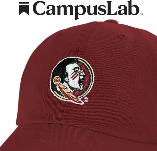 Miniatura 4 de Campus Lab Sombrero Seminoles de la Universidad Estatal de Florida, color granate, Florida State Seminoles
